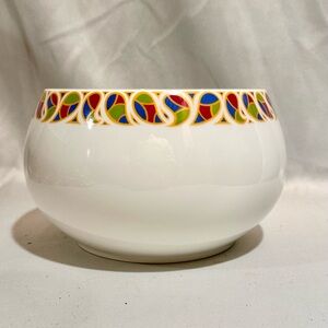 Mikasa Pivotal White Ceramic Serving Bowl Ben Seibel